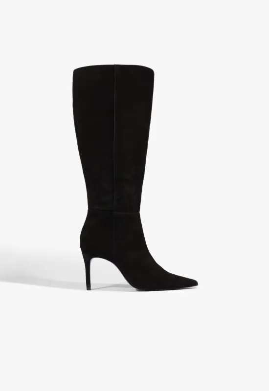 Mikki Up Suede Boot made by SCHUTZ