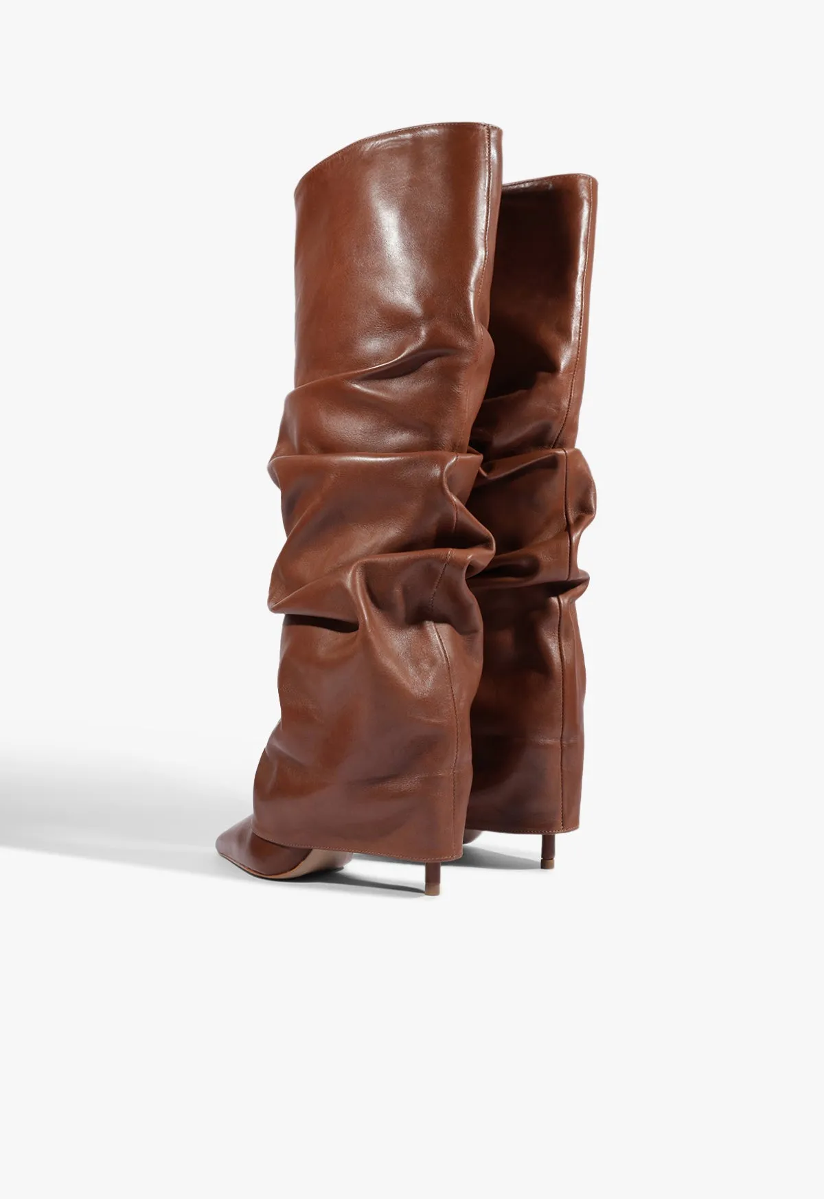 Mikki Up Cloak Leather Boot sold by SCHUTZ product image thumbnail 4