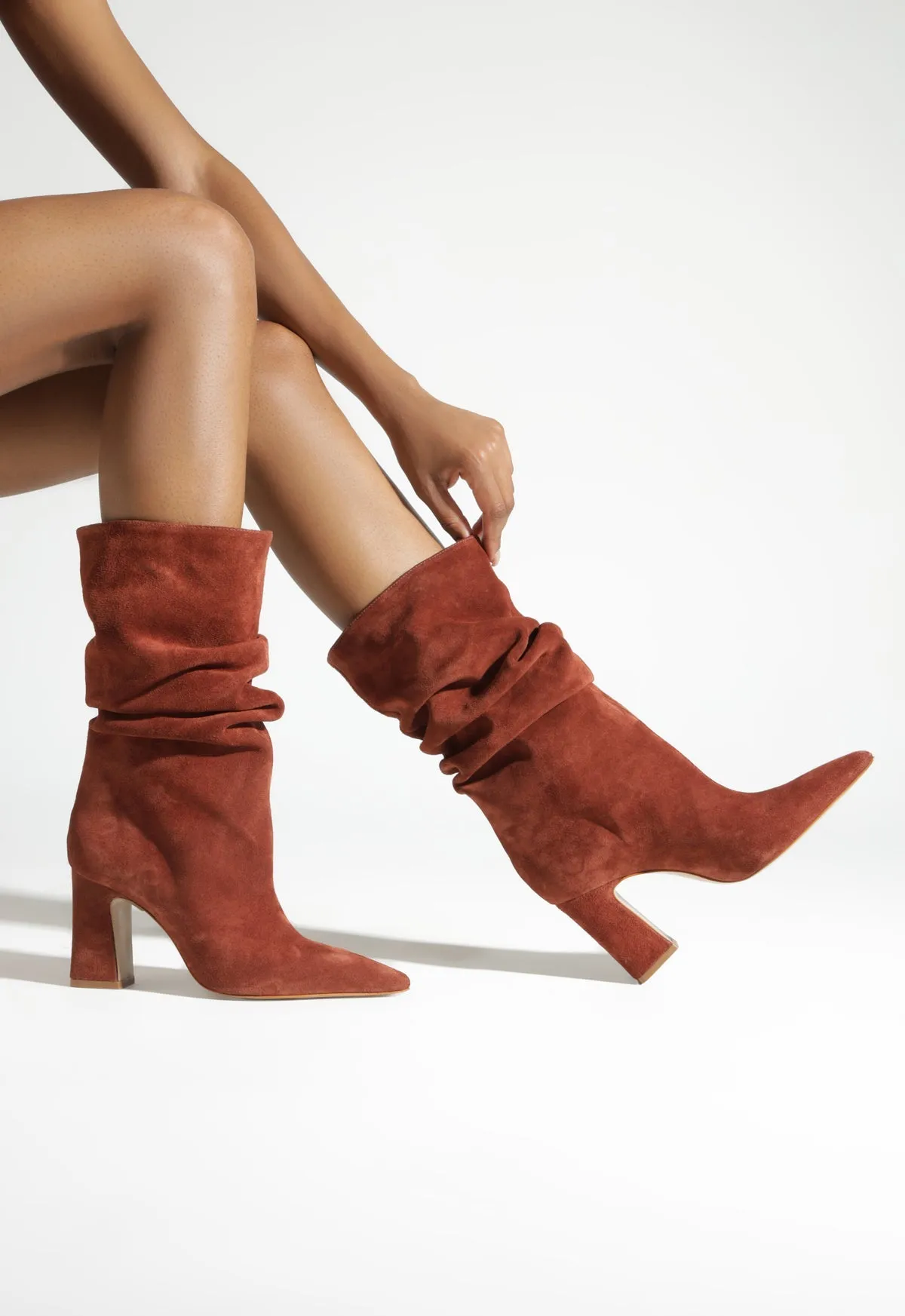 Harriet Suede Boot sold by SCHUTZ product image thumbnail 2