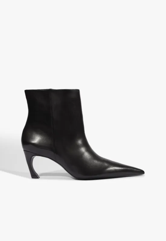 Lexi Leather Bootie made by SCHUTZ