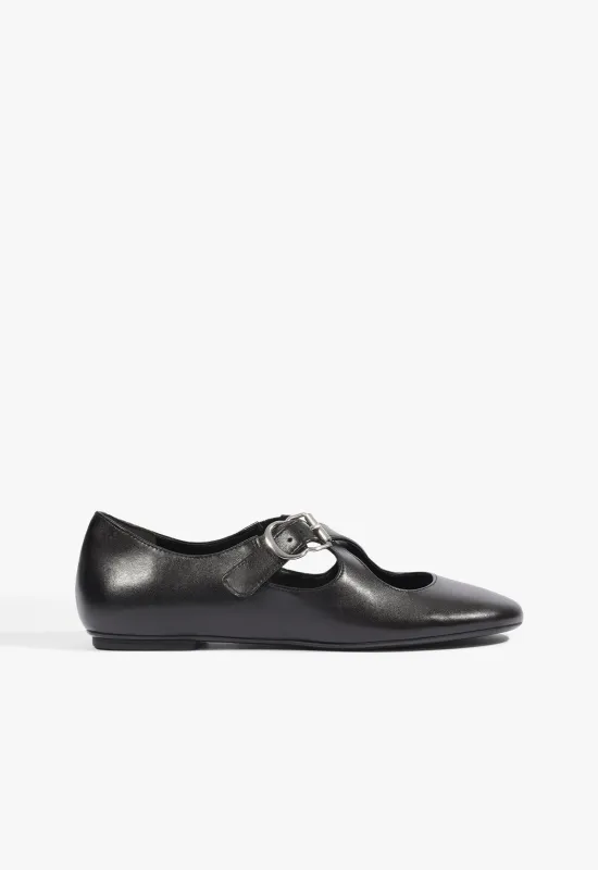 Molly Leather Ballet Flat made by SCHUTZ