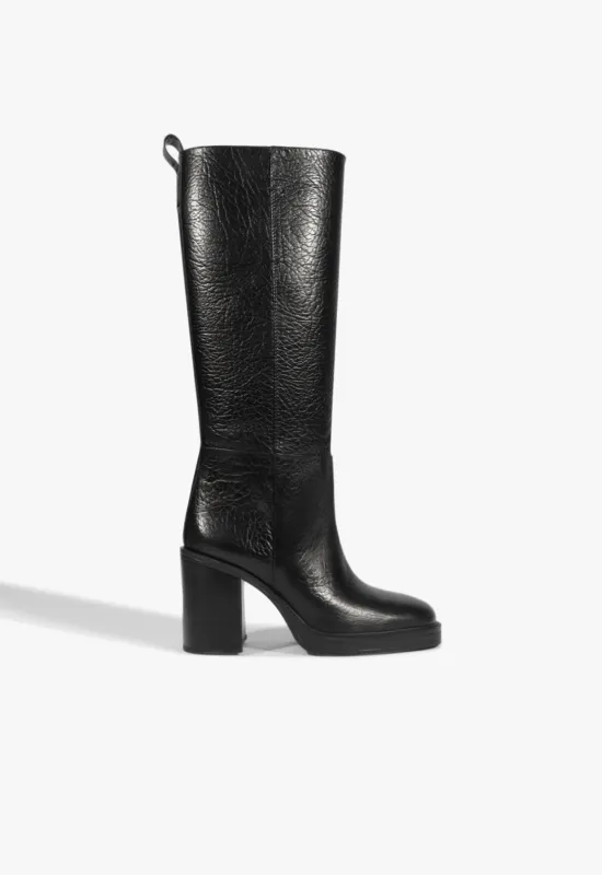Laurance Up Leather Boot made by SCHUTZ
