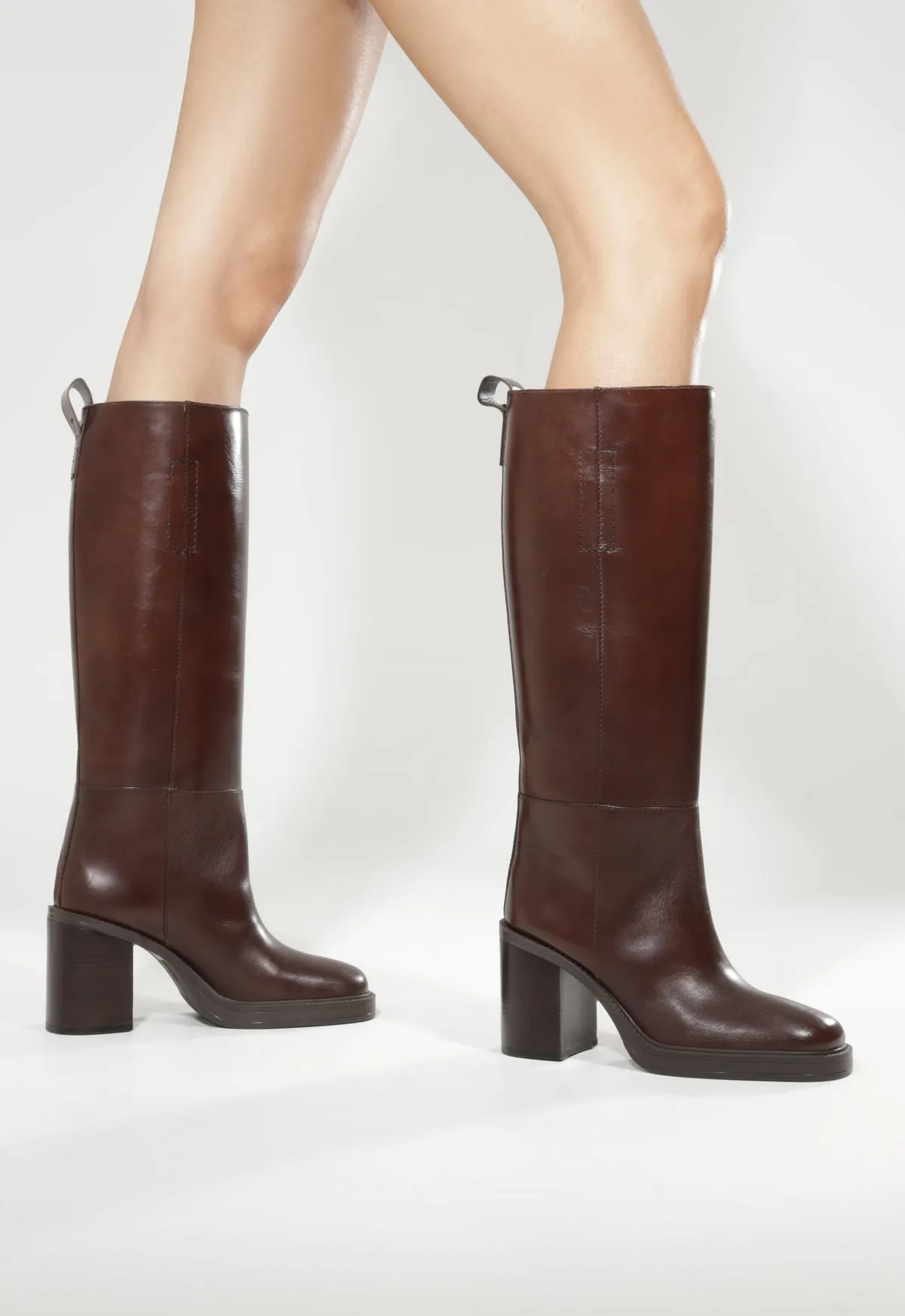 Laurance Up Leather Boot sold by SCHUTZ product image thumbnail 2