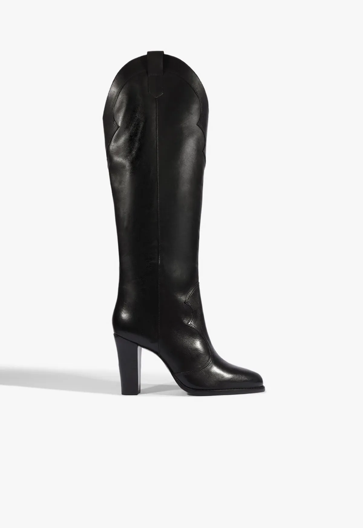 Miller Up Leather Boot sold by SCHUTZ