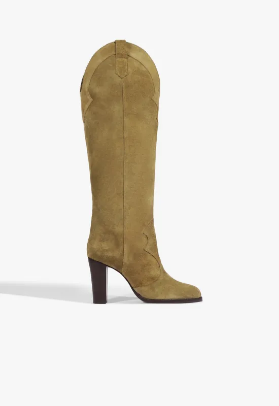 Miller Up Suede Boot made by SCHUTZ