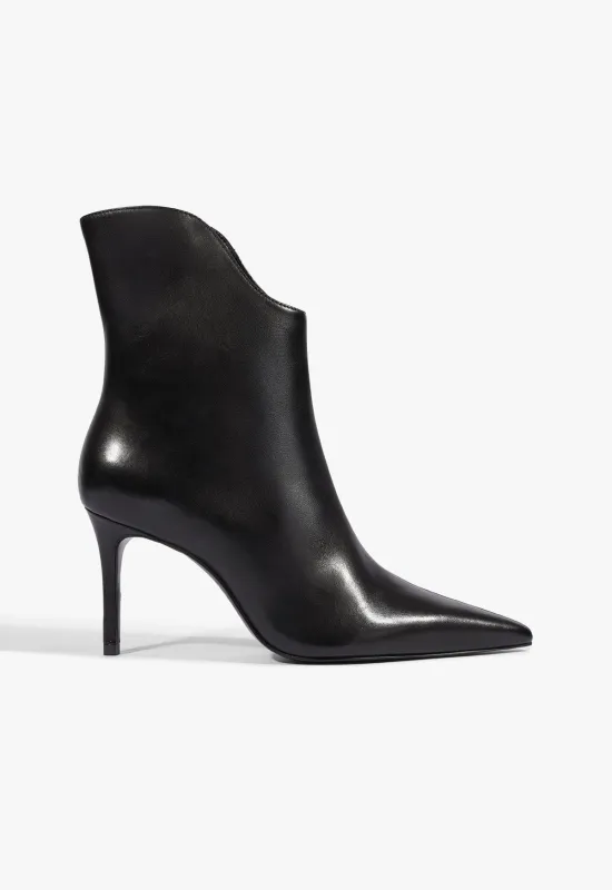 Ophelia Leather Bootie made by SCHUTZ