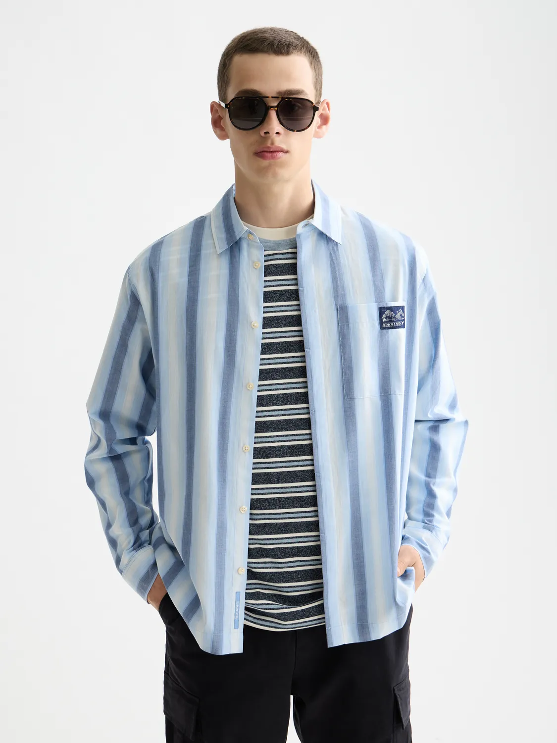 Striped shirt sold by Scotch & Soda