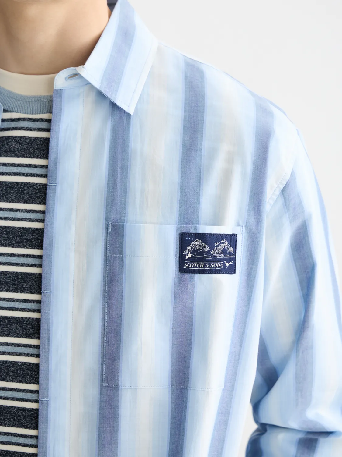 Striped shirt sold by Scotch & Soda product image thumbnail 5