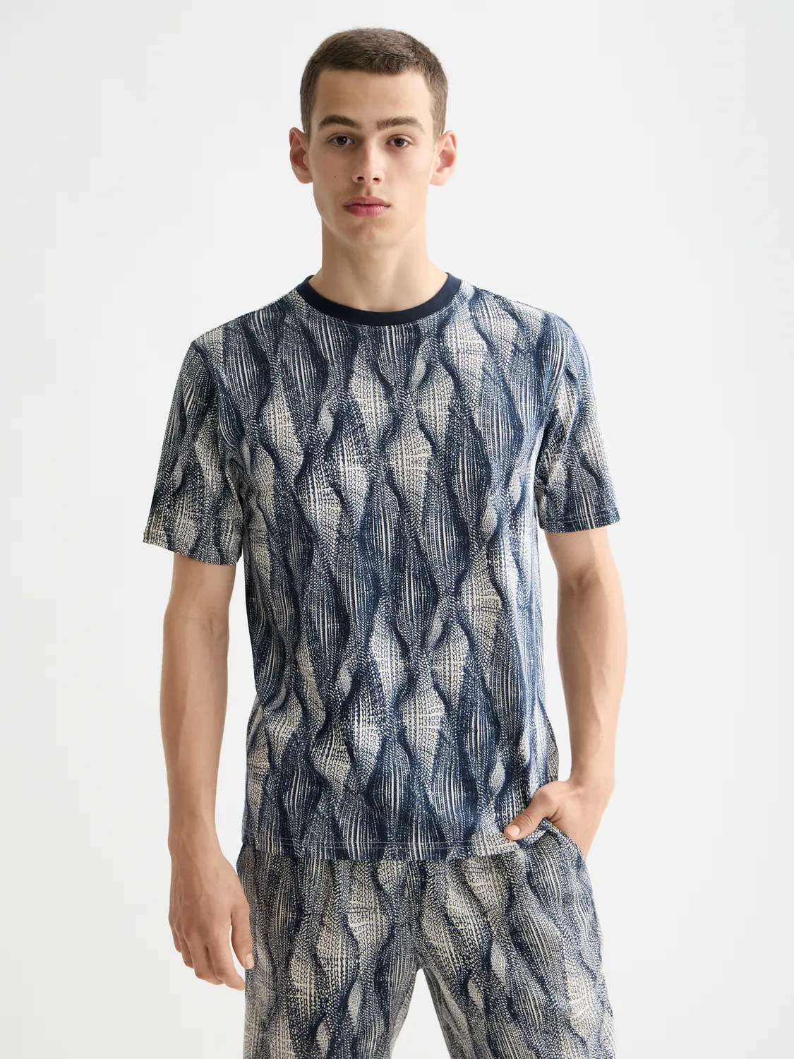 Printed t-shirt sold by Scotch & Soda