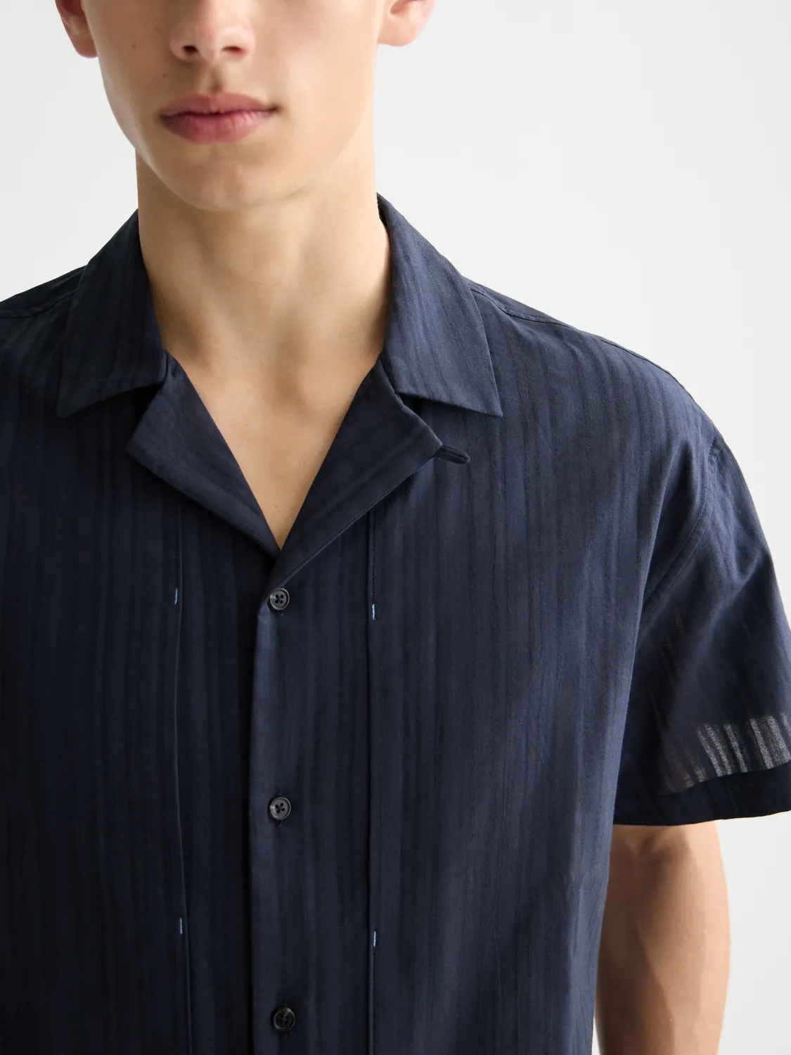 Striped short sleeved shirt sold by Scotch & Soda product image thumbnail 5