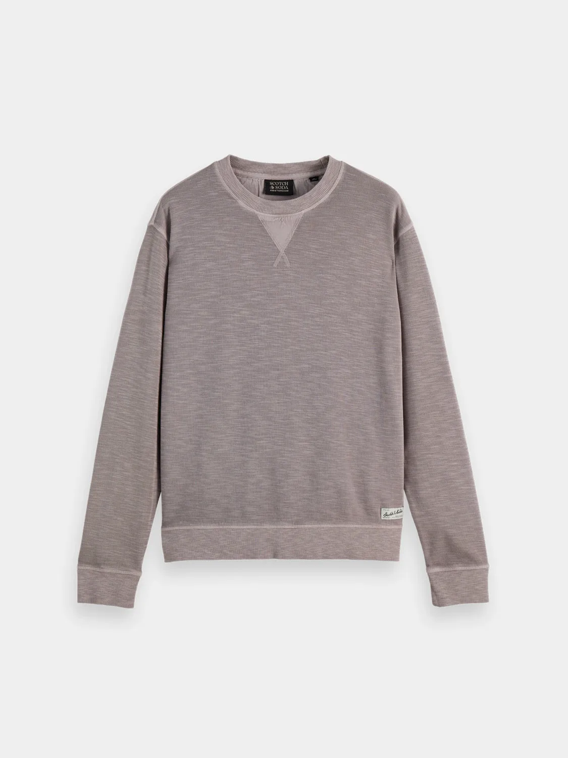 Garment-dyed sweatshirt sold by Scotch & Soda product image thumbnail 2