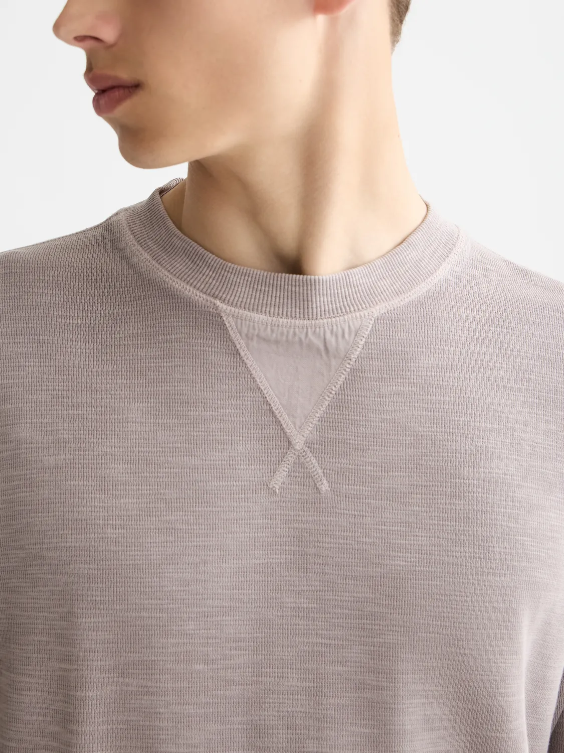 Garment-dyed sweatshirt sold by Scotch & Soda product image thumbnail 5