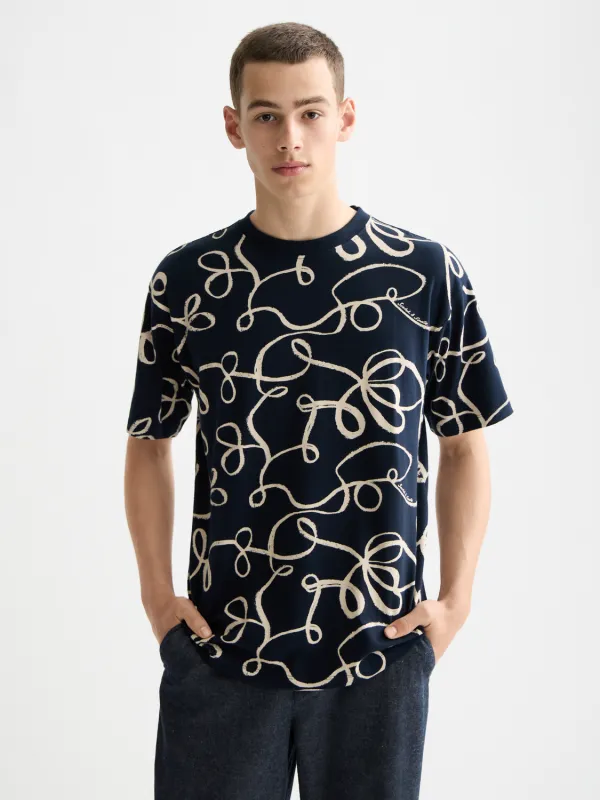 Printed t-shirt sold by Scotch & Soda
