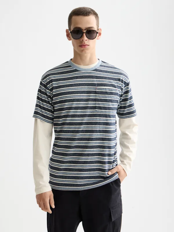 Yarn-dyed striped t-shirt sold by Scotch & Soda