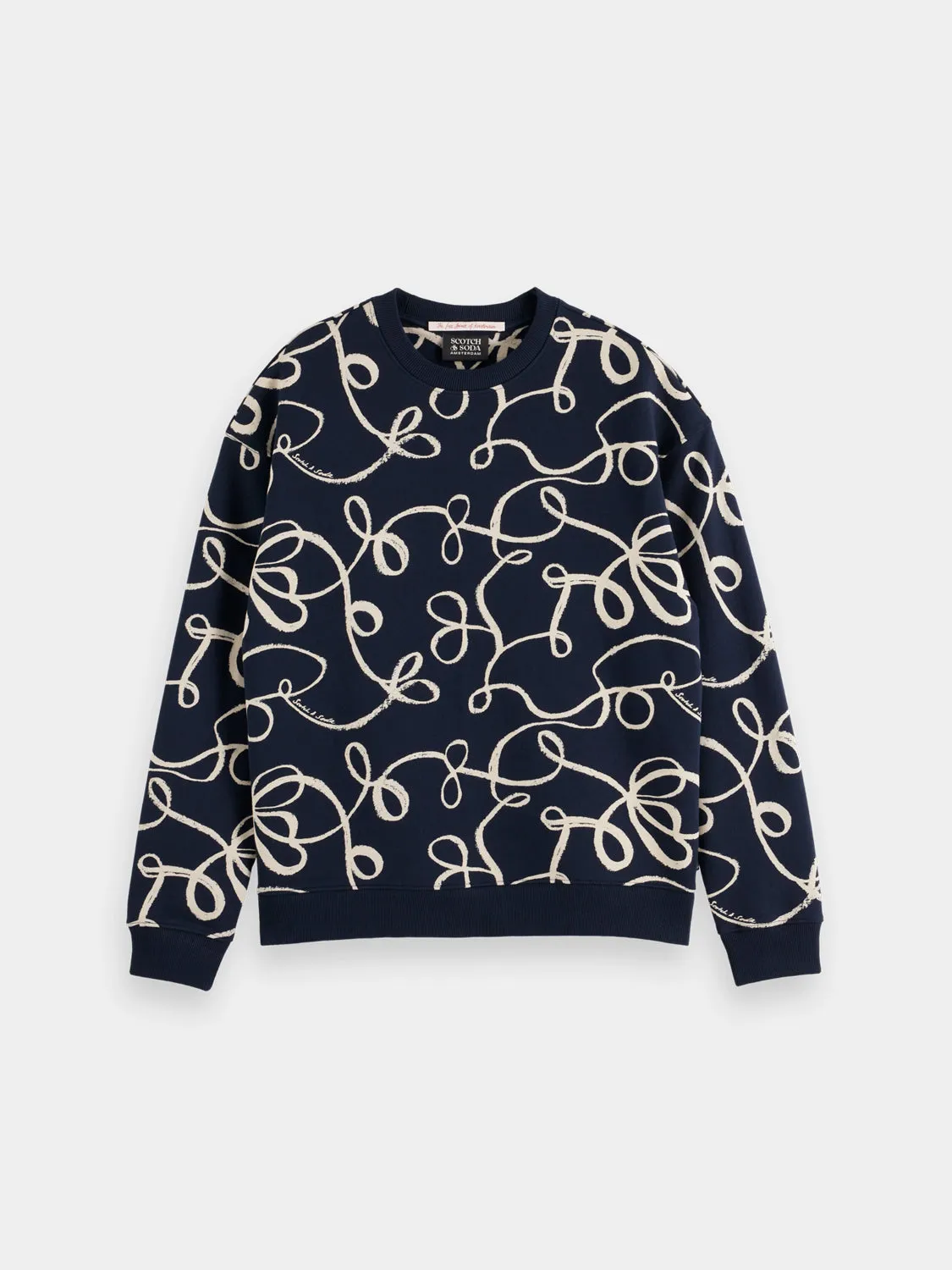 Printed sweatshirt sold by Scotch & Soda product image thumbnail 2