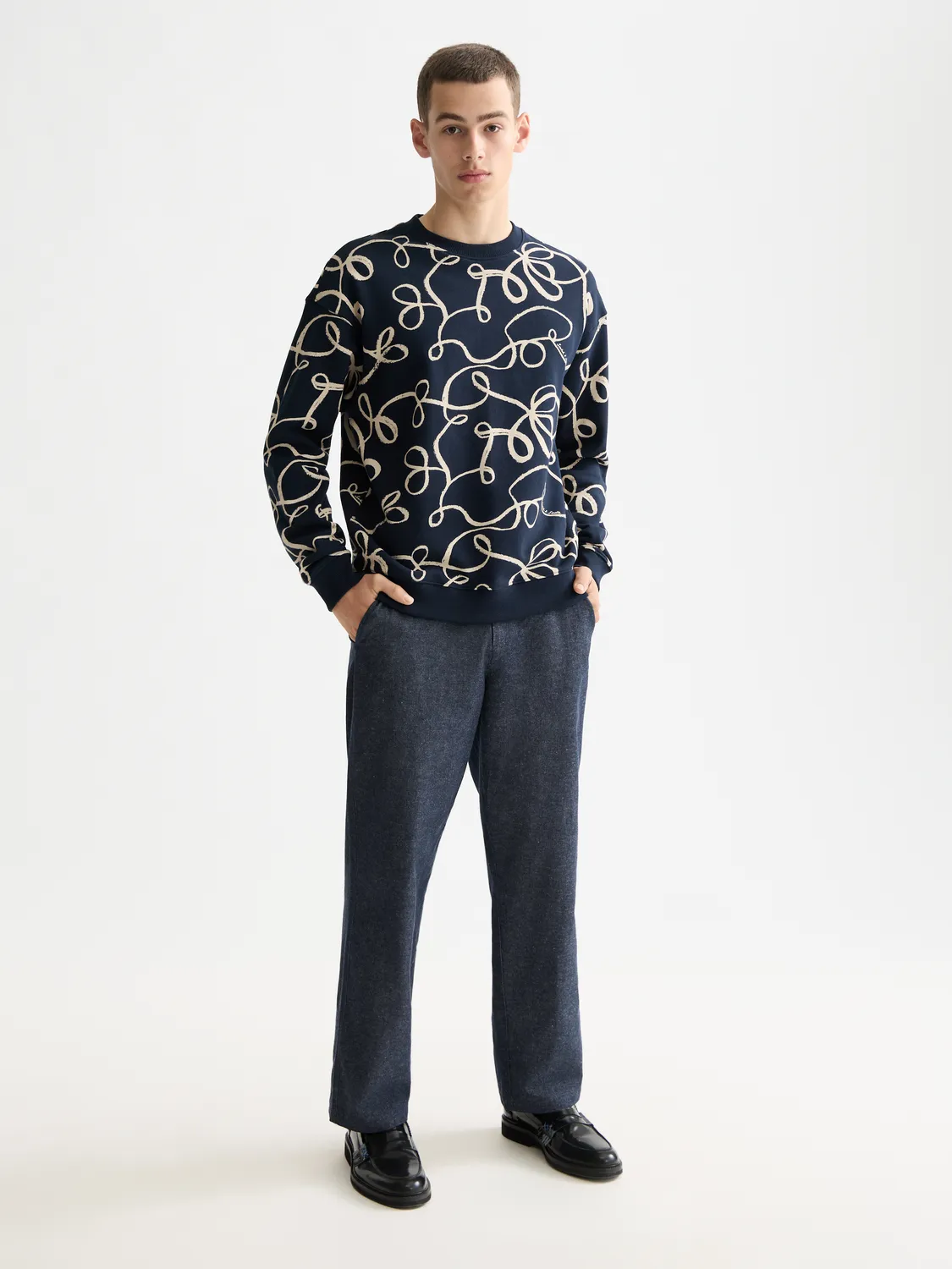 Printed sweatshirt sold by Scotch & Soda product image thumbnail 4