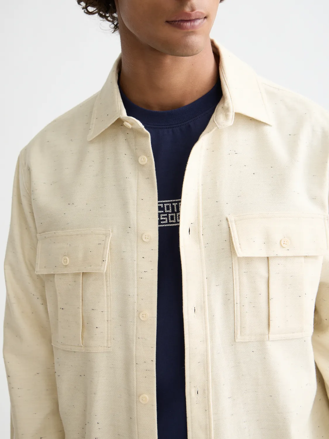 Melange shirt sold by Scotch & Soda product image thumbnail 5