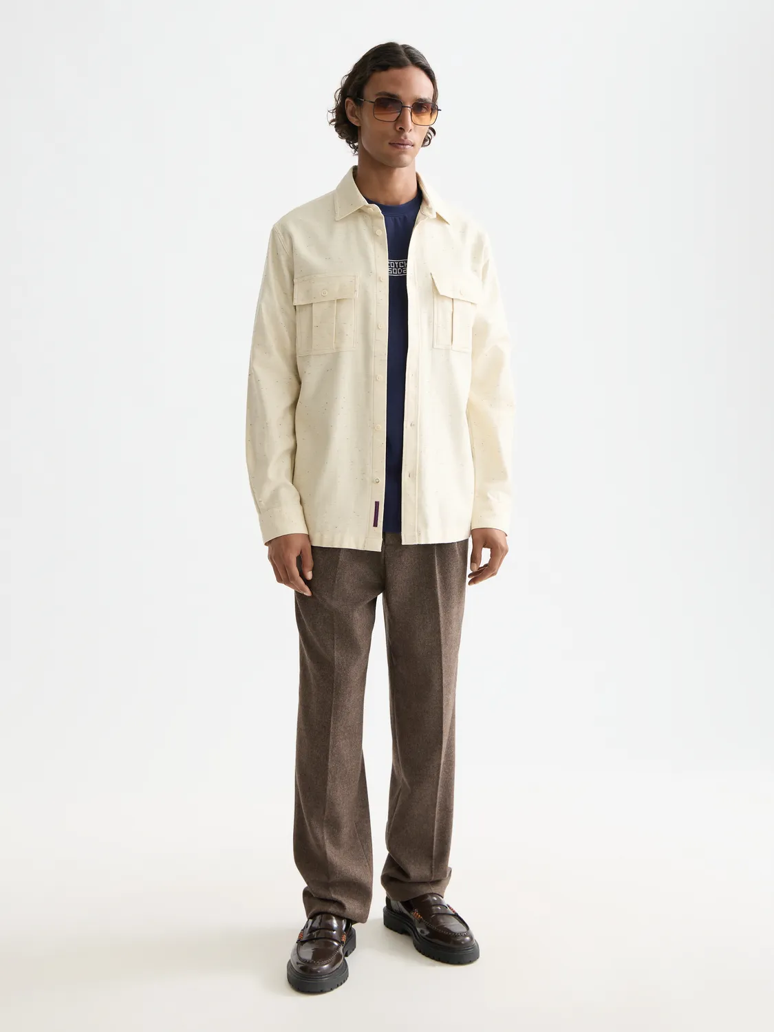 Melange shirt sold by Scotch & Soda product image thumbnail 4