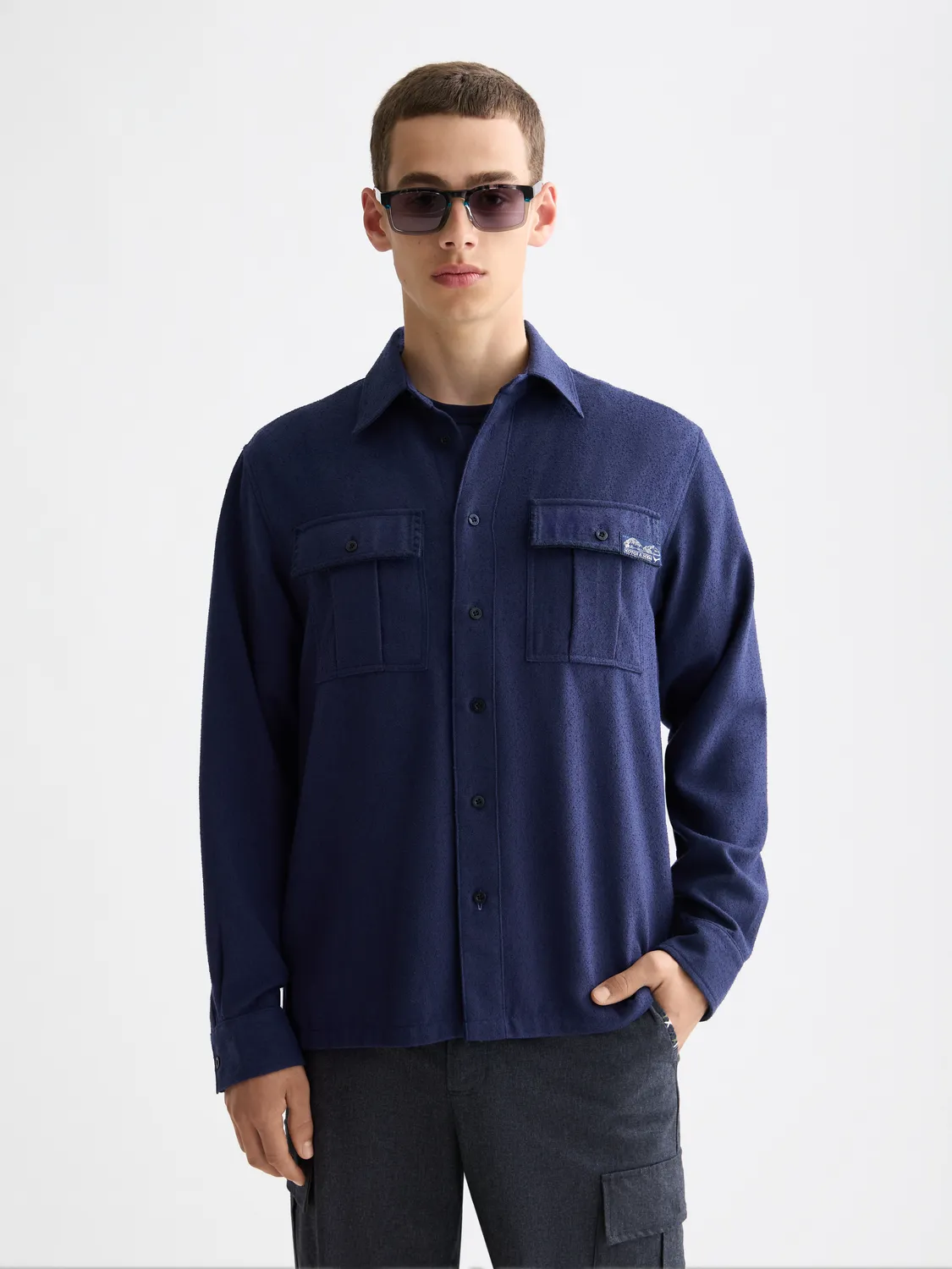 Textured shirt sold by Scotch & Soda