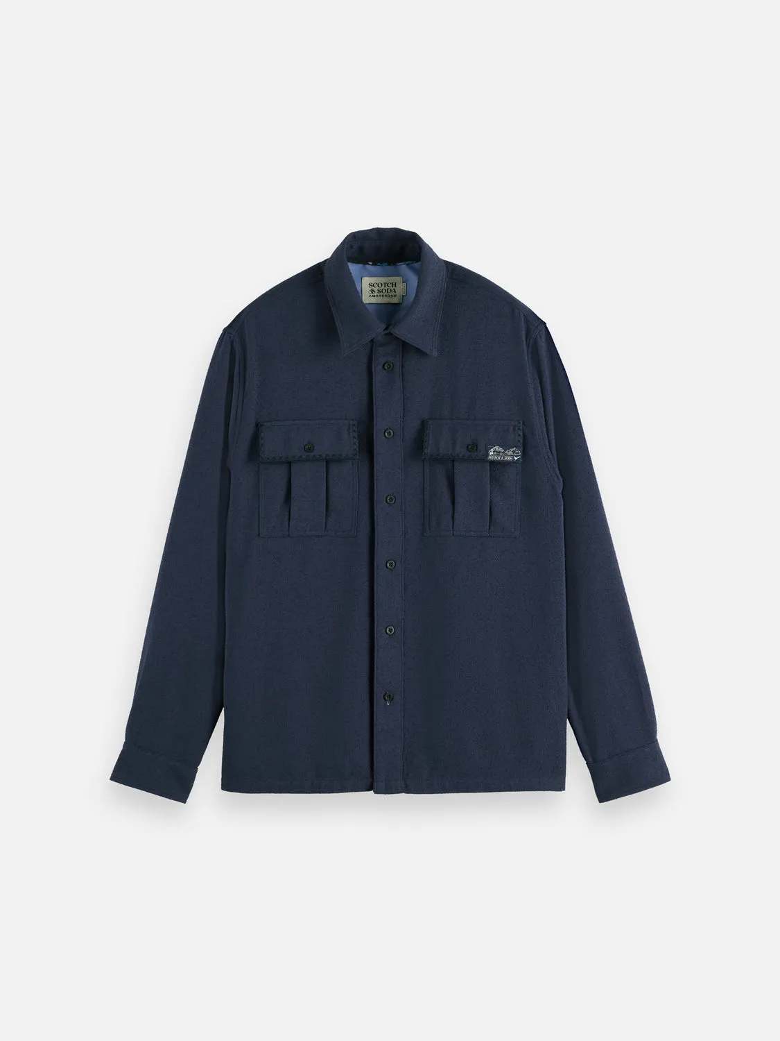 Textured shirt sold by Scotch & Soda product image thumbnail 2
