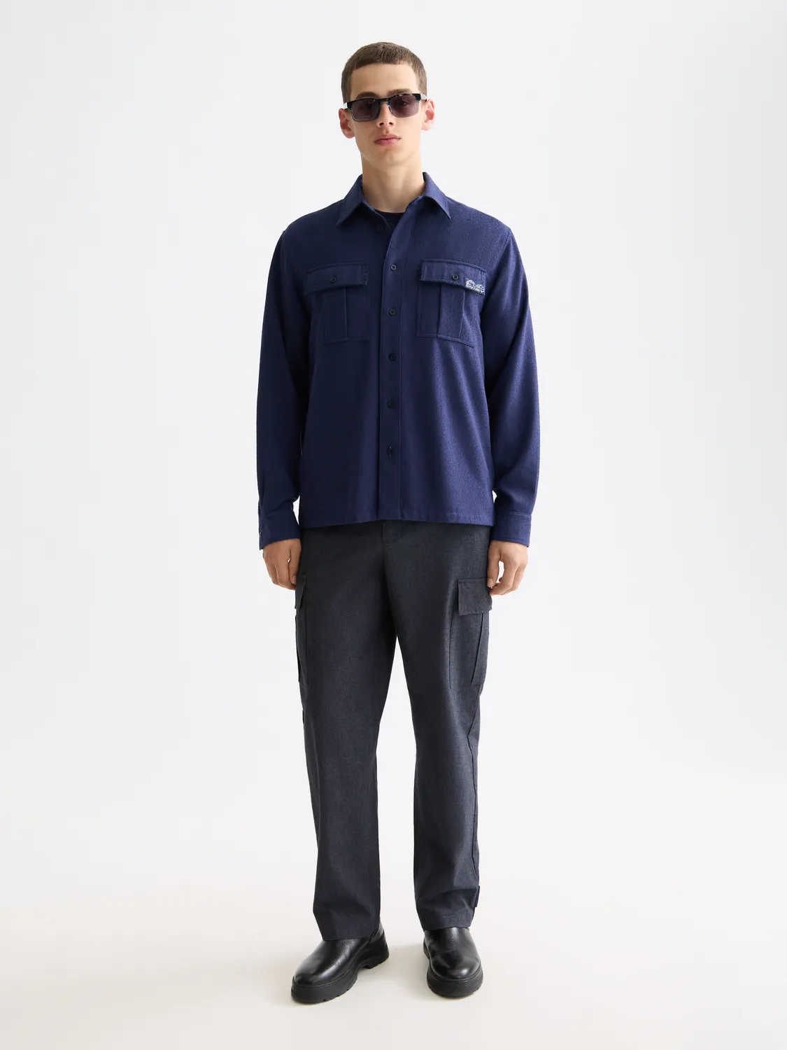 Textured shirt sold by Scotch & Soda product image thumbnail 4