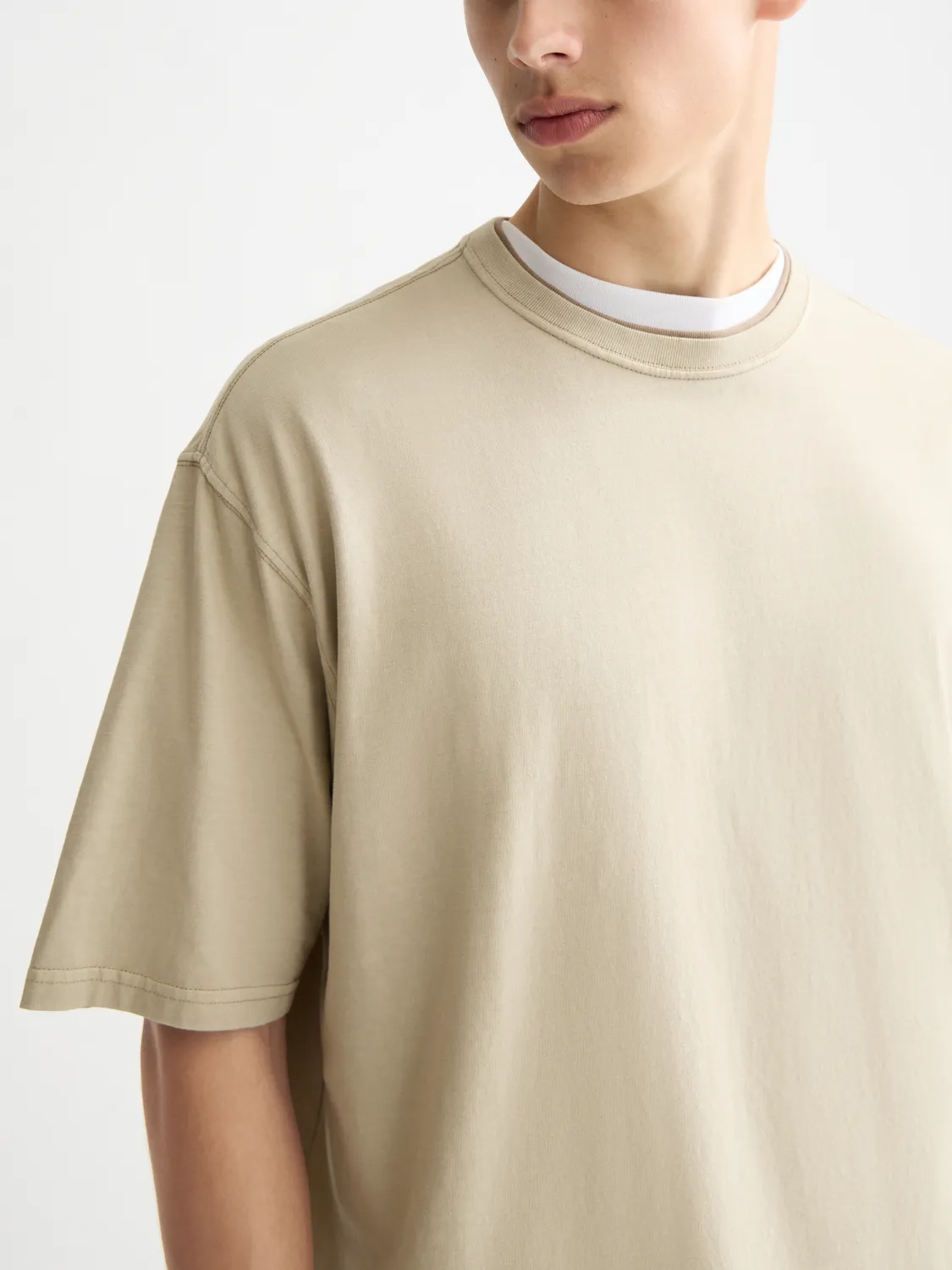 Garment-dyed t-shirt sold by Scotch & Soda product image thumbnail 5