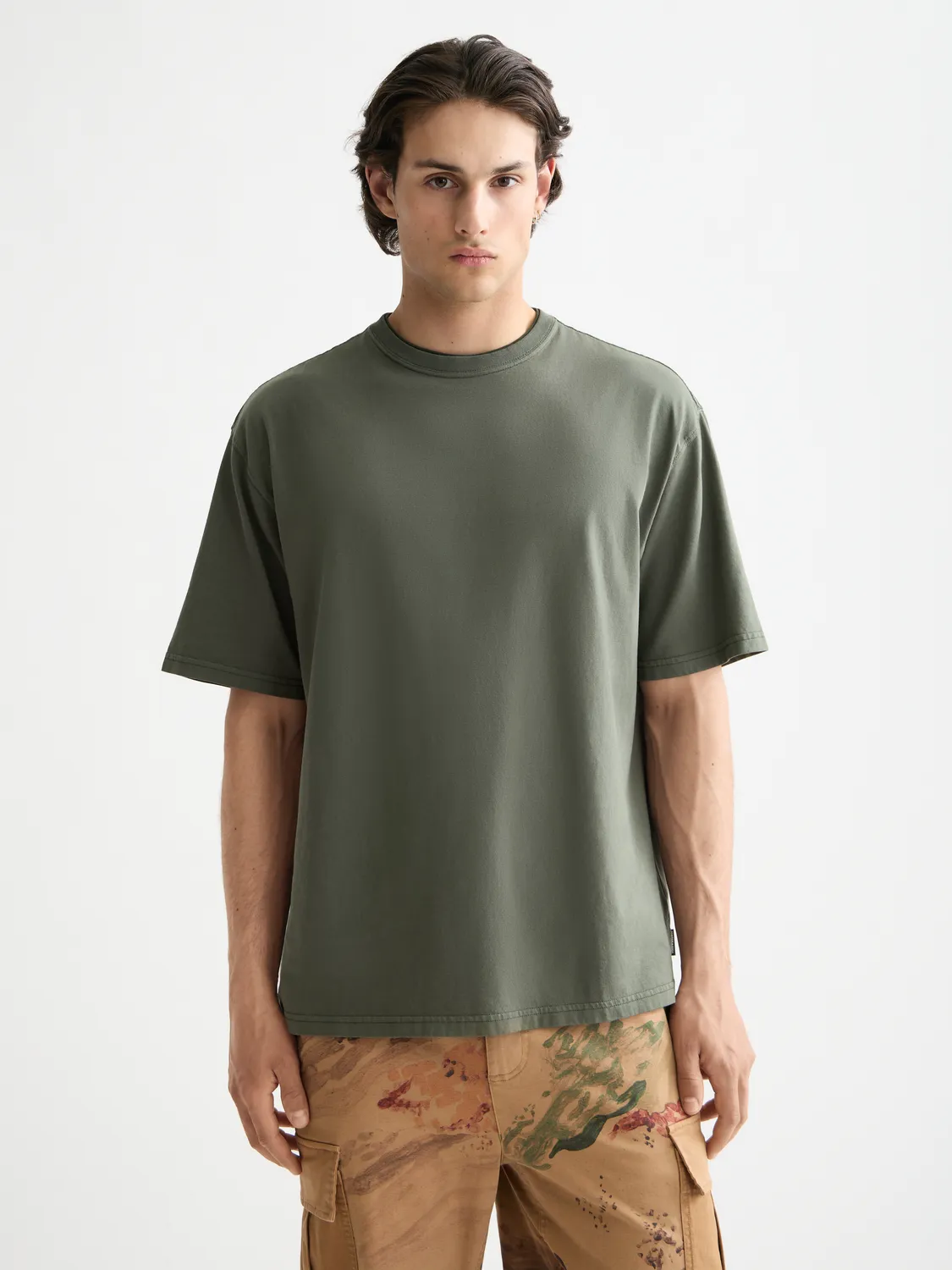 Garment-dyed t-shirt sold by Scotch & Soda