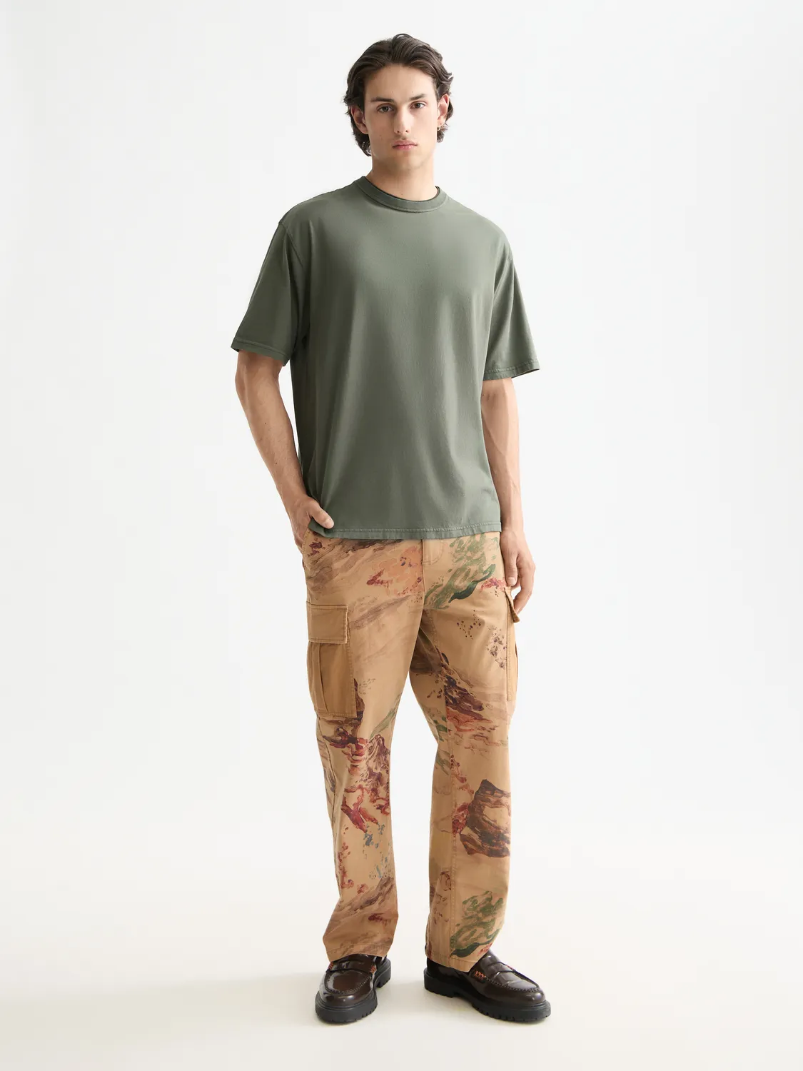 Garment-dyed t-shirt sold by Scotch & Soda product image thumbnail 4