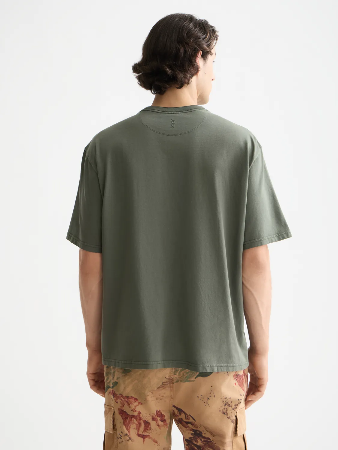 Garment-dyed t-shirt sold by Scotch & Soda product image thumbnail 3