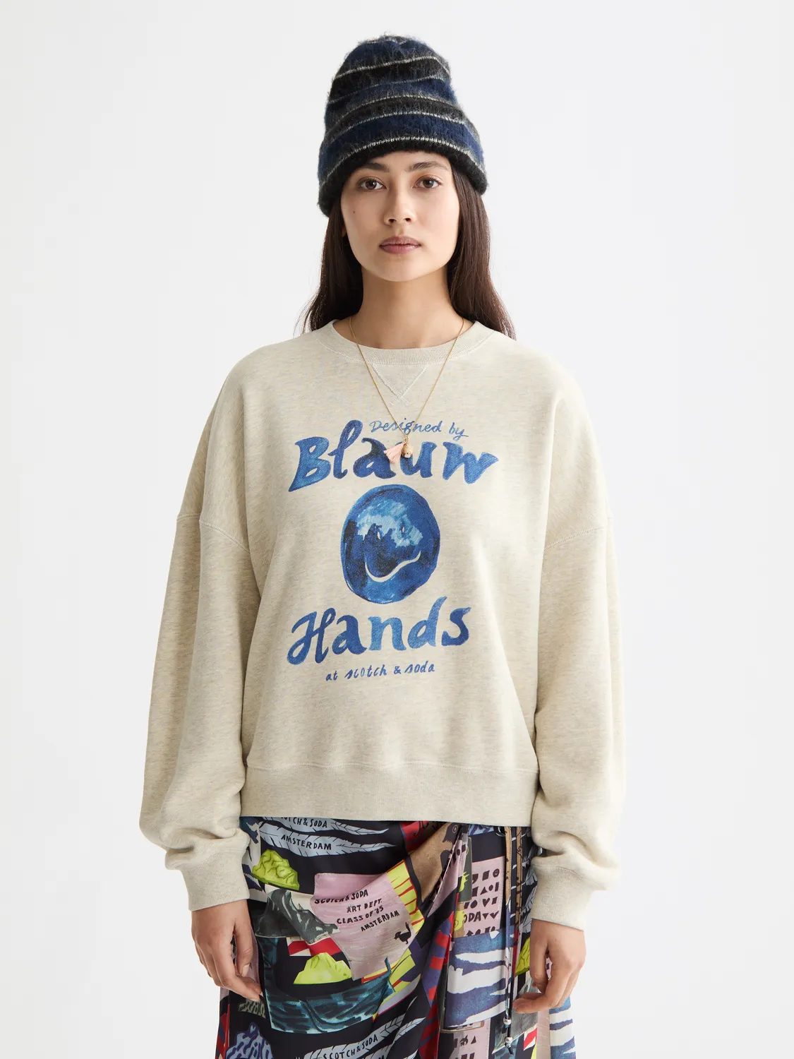 Artwork sweatshirt sold by Scotch & Soda