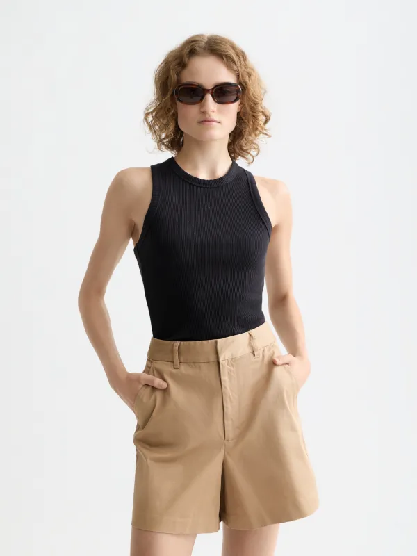 Ribbed racer tank sold by Scotch & Soda