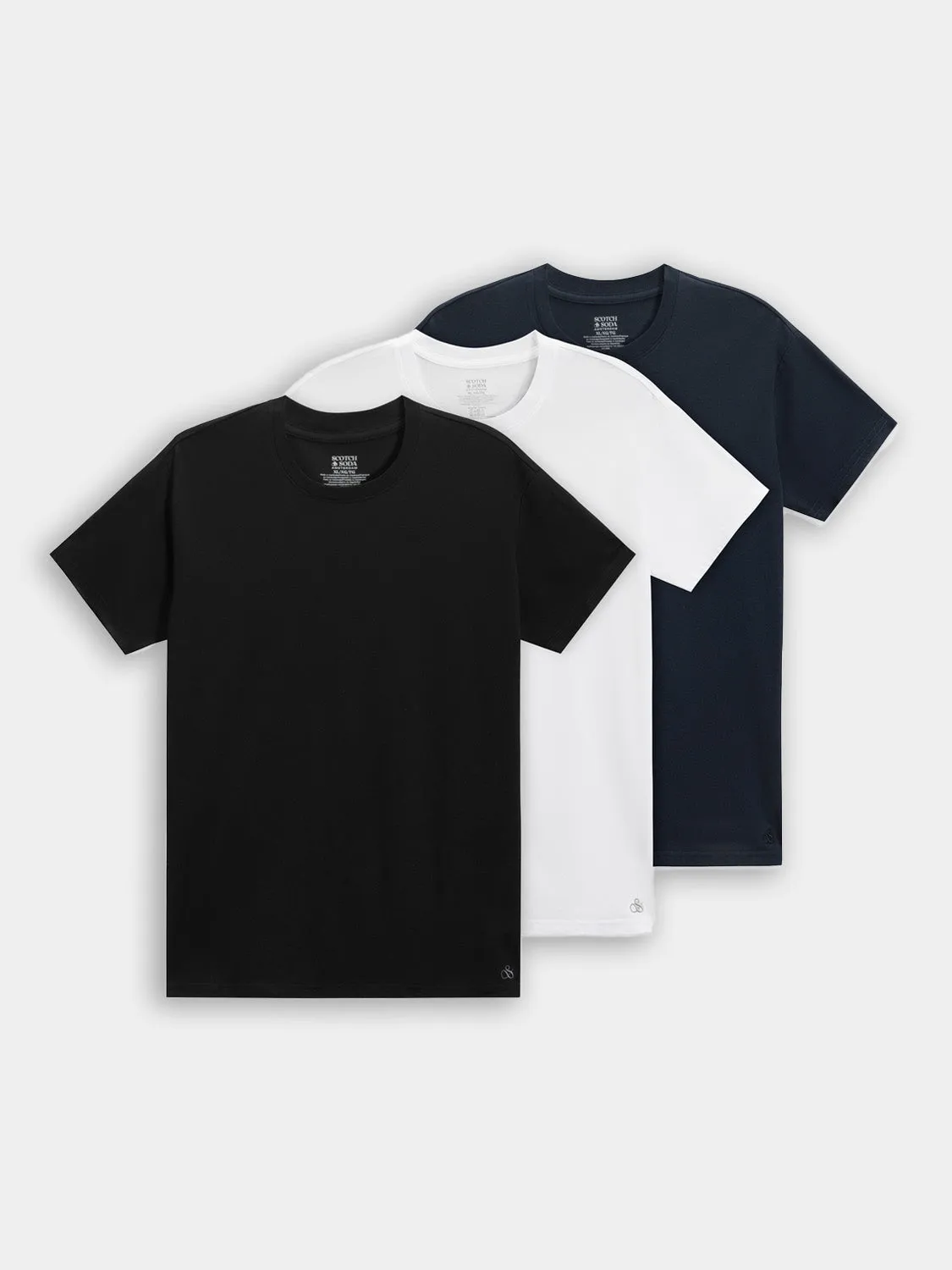 3-pack crew neck t-shirt sold by Scotch & Soda