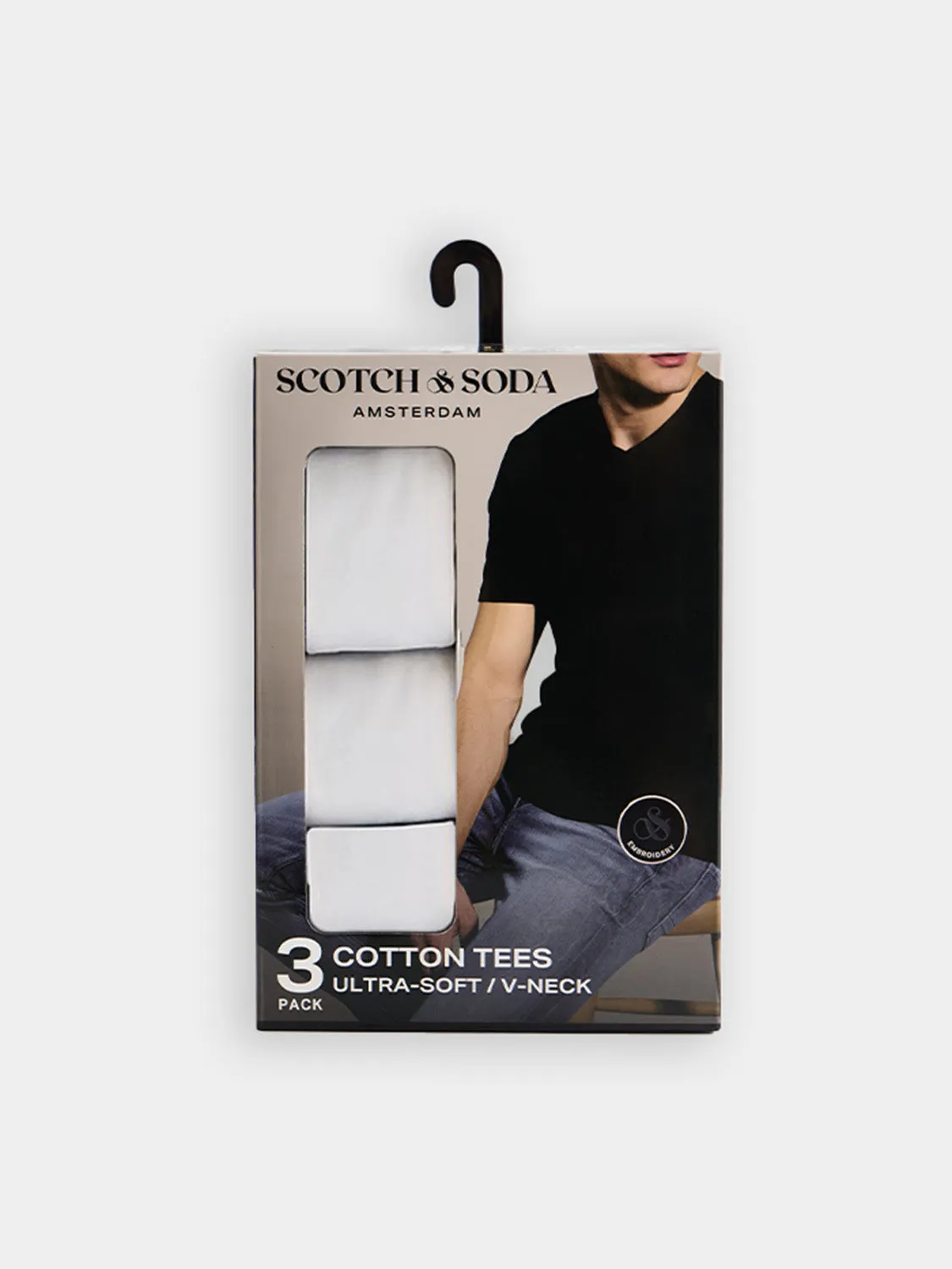 3-pack crew neck t-shirt sold by Scotch & Soda product image thumbnail 2