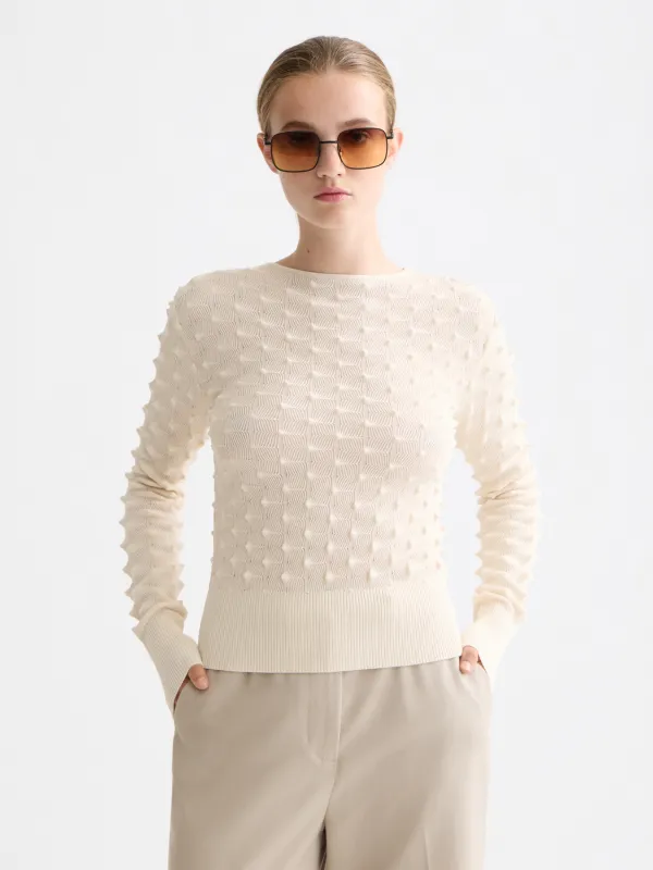 Textured stitch pullover made by Scotch & Soda