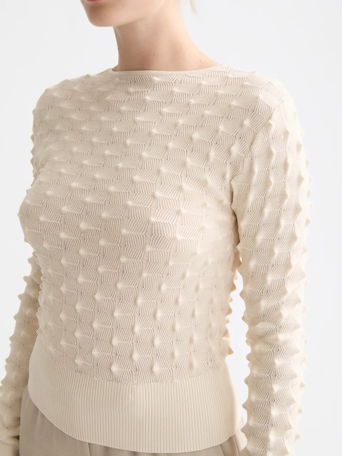 Textured stitch pullover sold by Scotch & Soda product image thumbnail 4