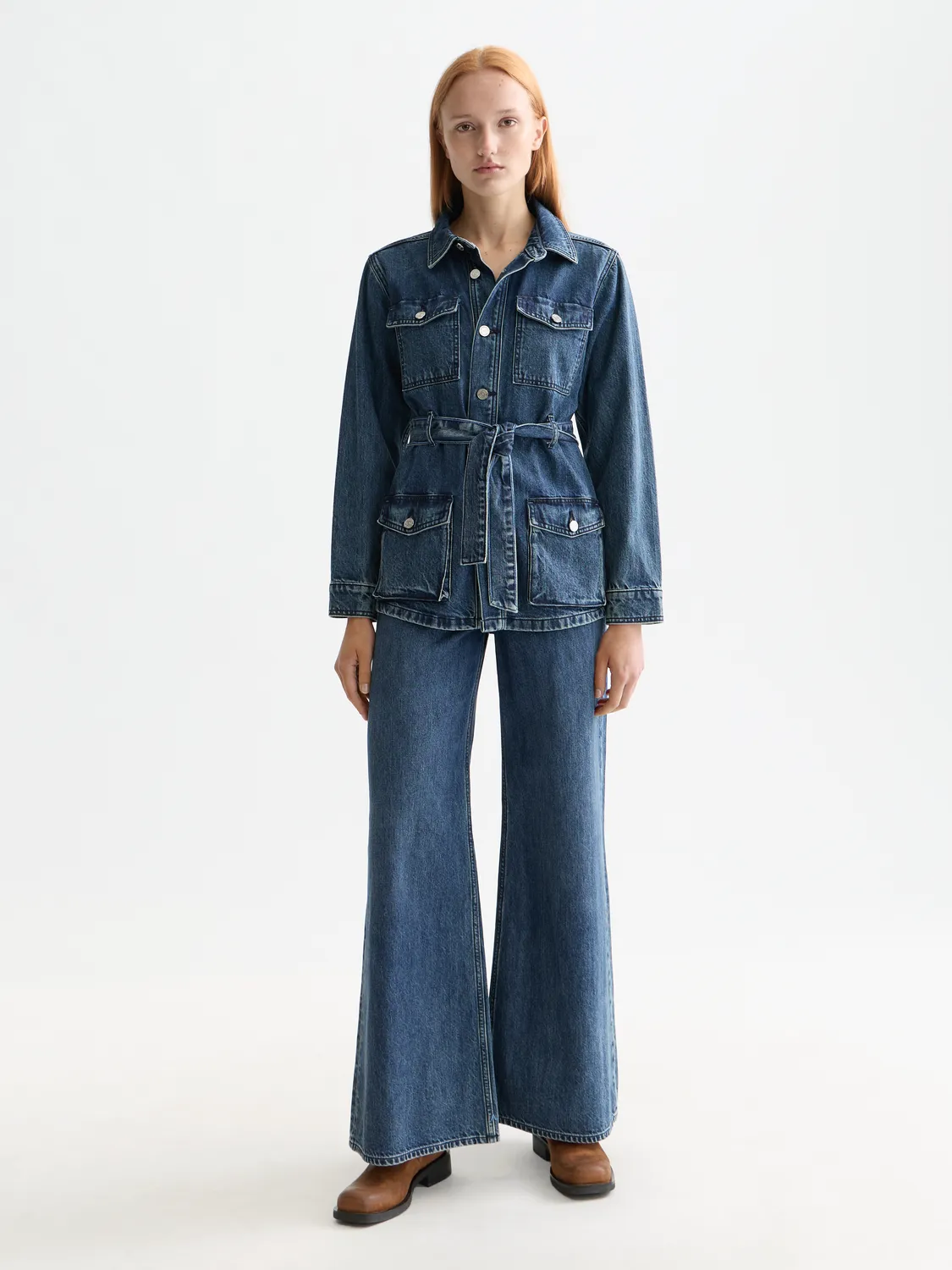 Belted denim jacket sold by Scotch & Soda product image thumbnail 4