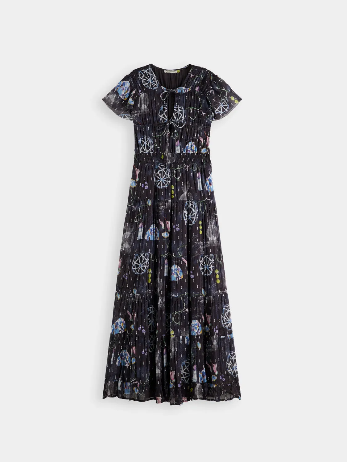 Gathered maxi dress sold by Scotch & Soda product image thumbnail 2