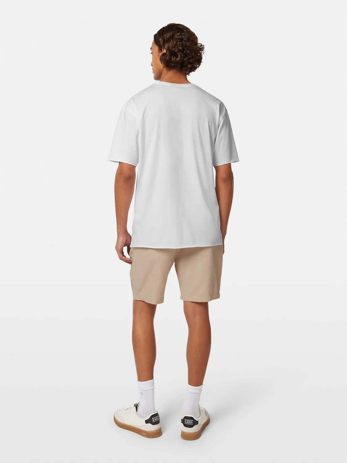 Raw edge t-shirt sold by Scotch & Soda product image thumbnail 3