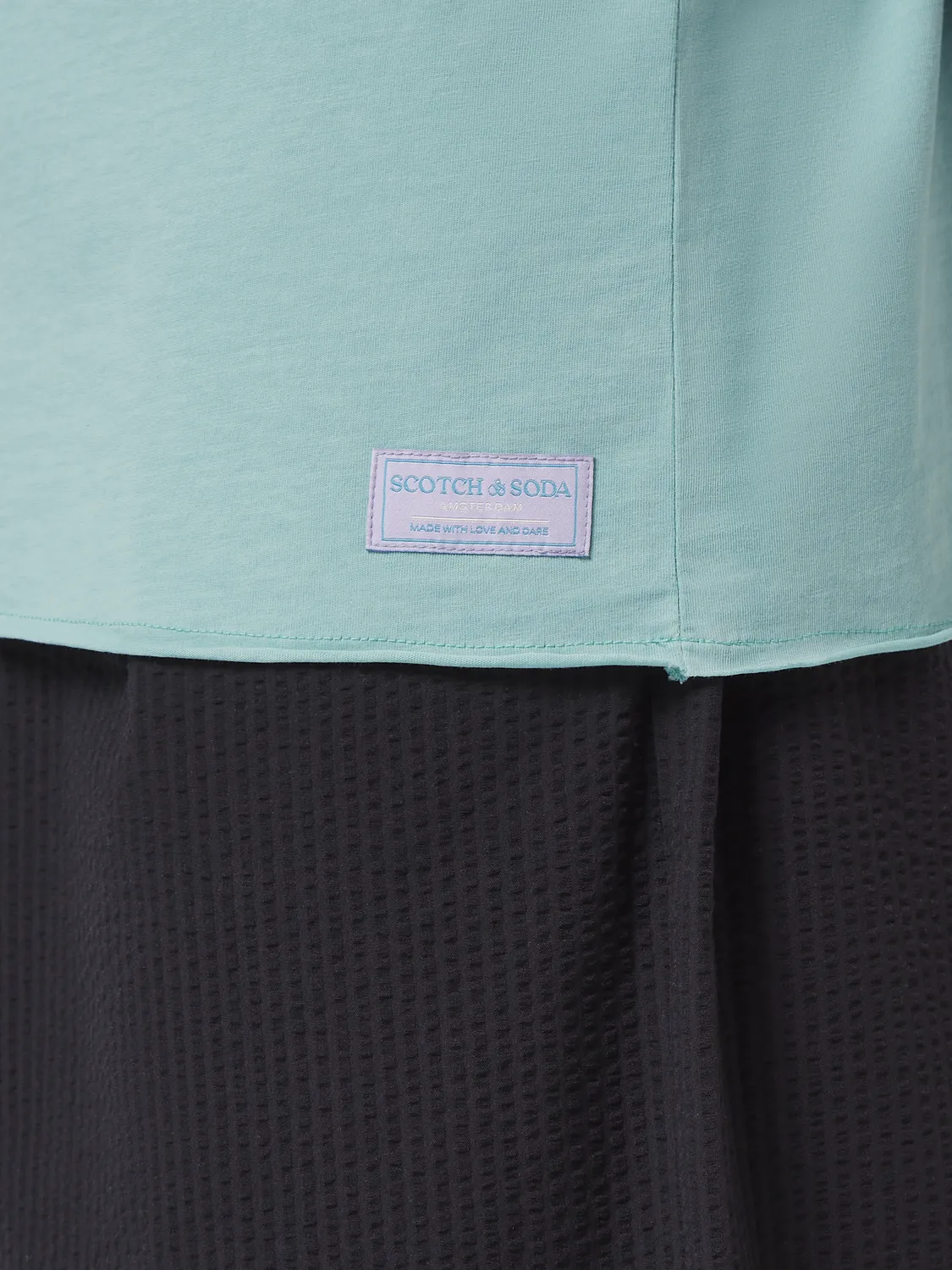 Raw edge t-shirt sold by Scotch & Soda product image thumbnail 5