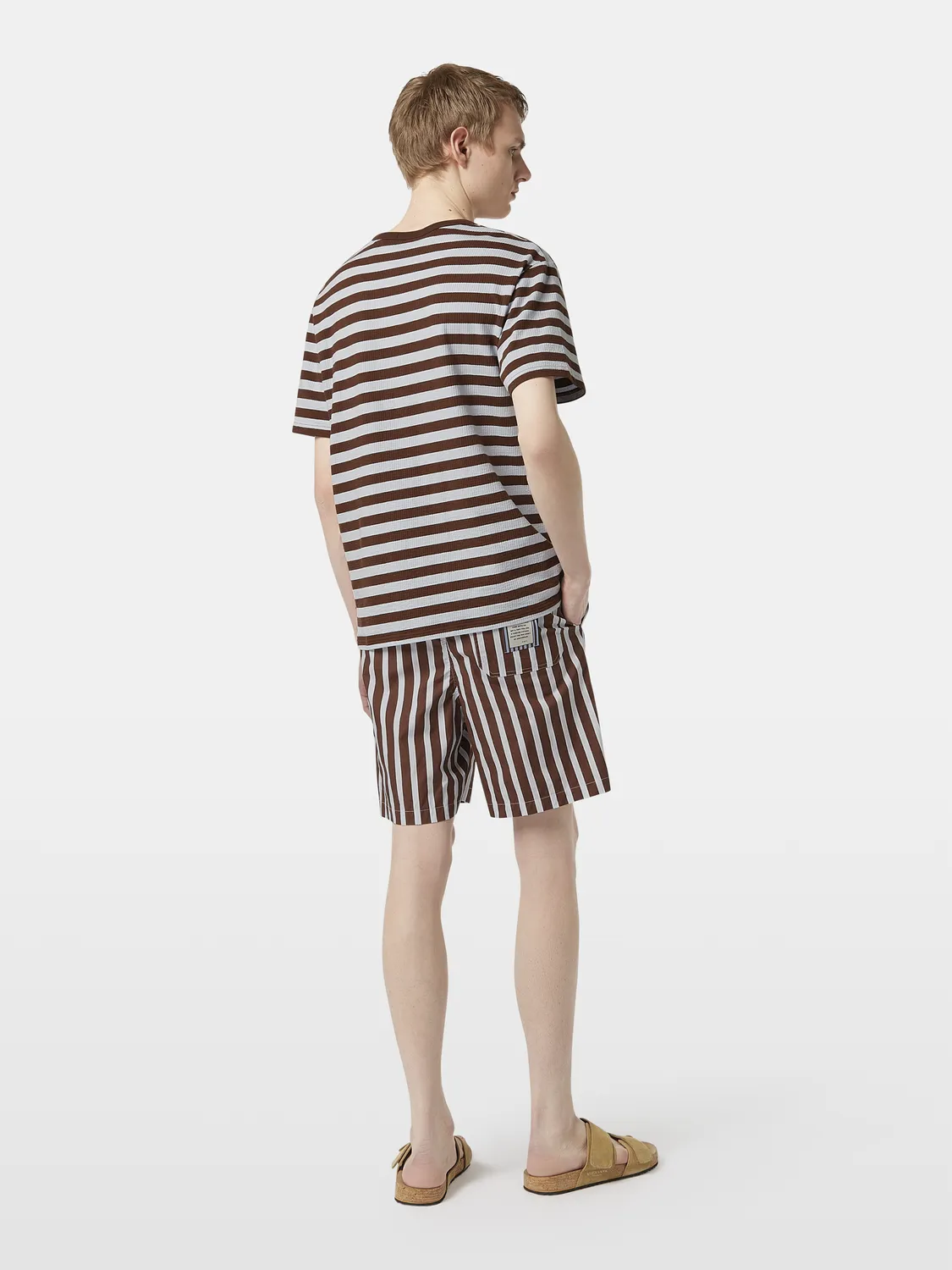 Waffle striped t-shirt sold by Scotch & Soda product image thumbnail 3