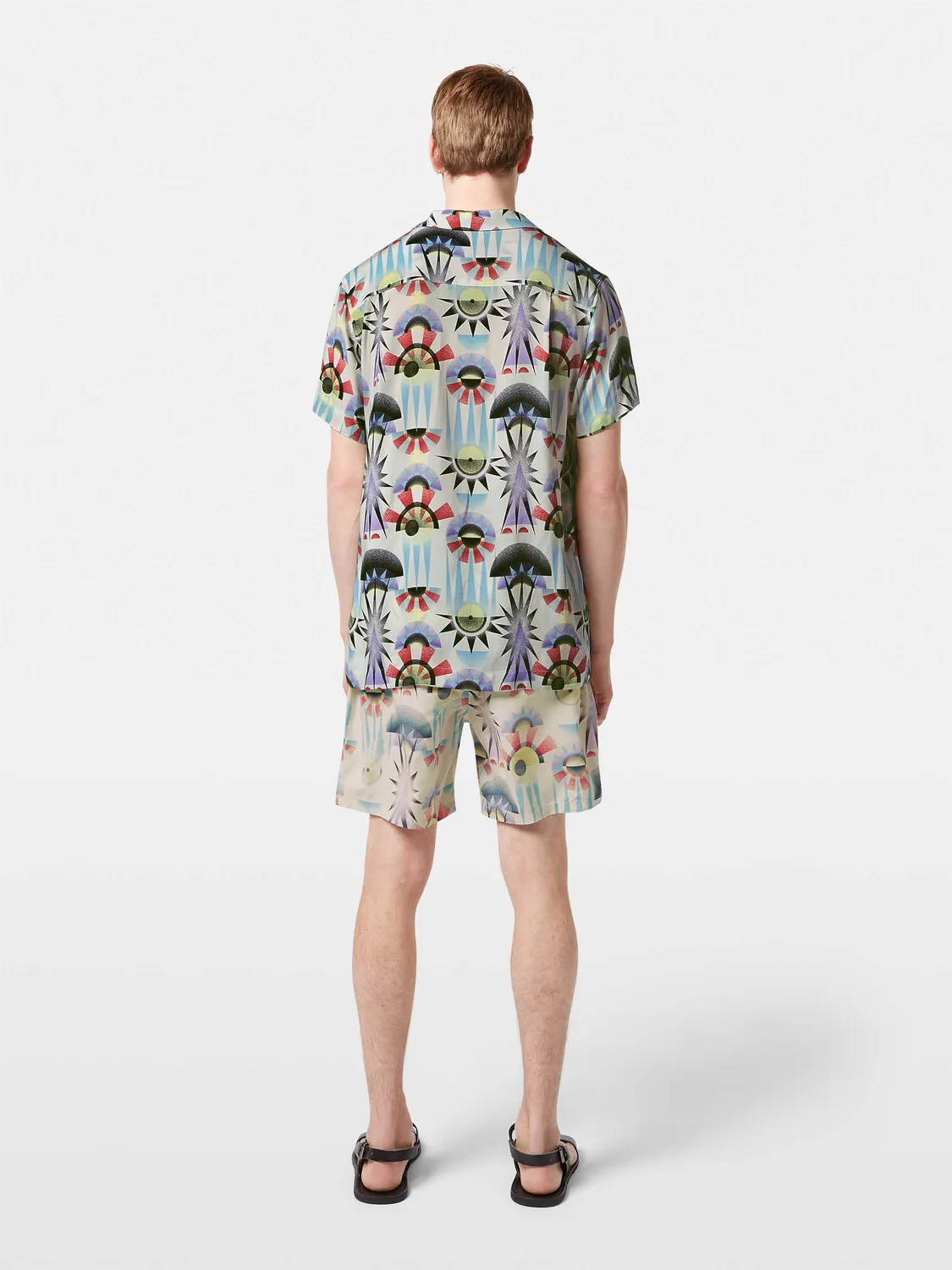Printed short-sleeved shirt sold by Scotch & Soda product image thumbnail 3