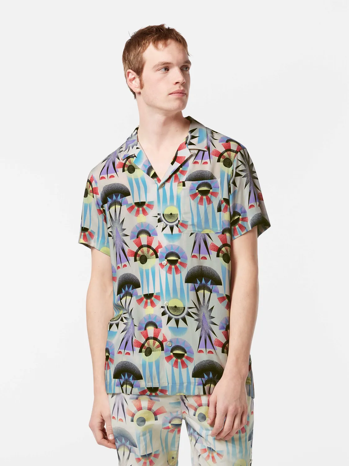 Printed short-sleeved shirt sold by Scotch & Soda