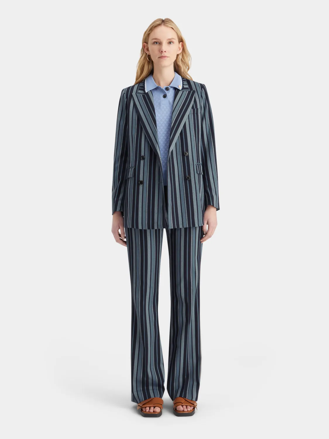 Violet kick flare pants sold by Scotch & Soda product image thumbnail 5