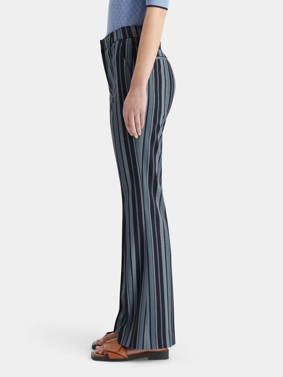 Violet kick flare pants sold by Scotch & Soda product image thumbnail 4
