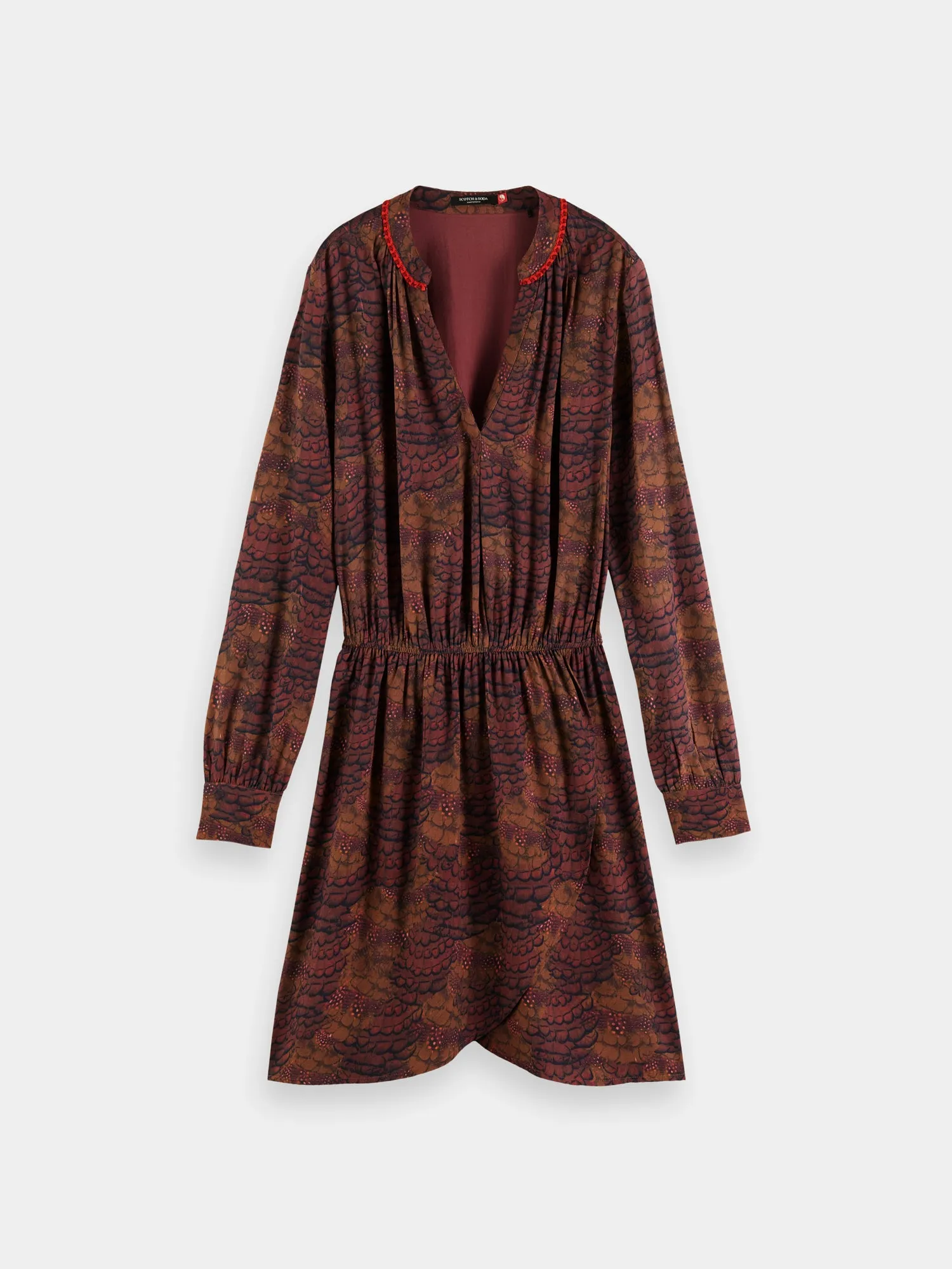 V-neck mini dress sold by Scotch & Soda product image thumbnail 2