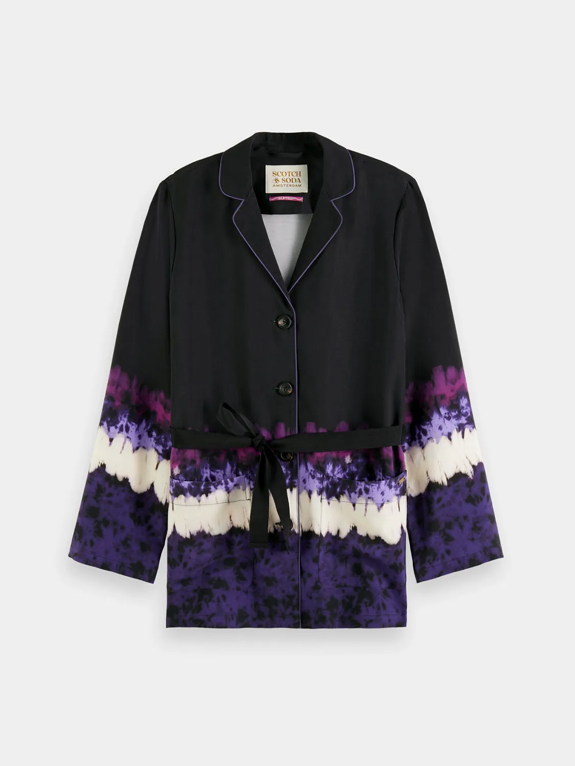 Tie-dyed pyjama blazer sold by Scotch & Soda product image thumbnail 2