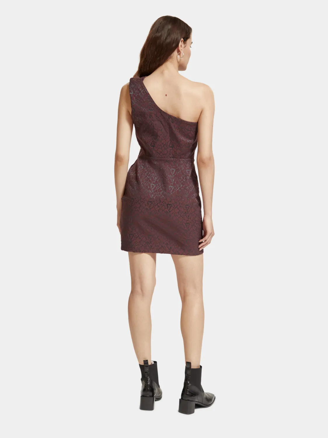 One shoulder mini dress sold by Scotch & Soda product image thumbnail 3