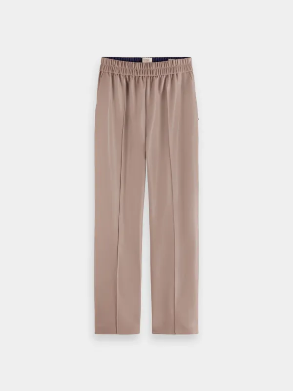 Estelle faux leather joggers sold by Scotch & Soda