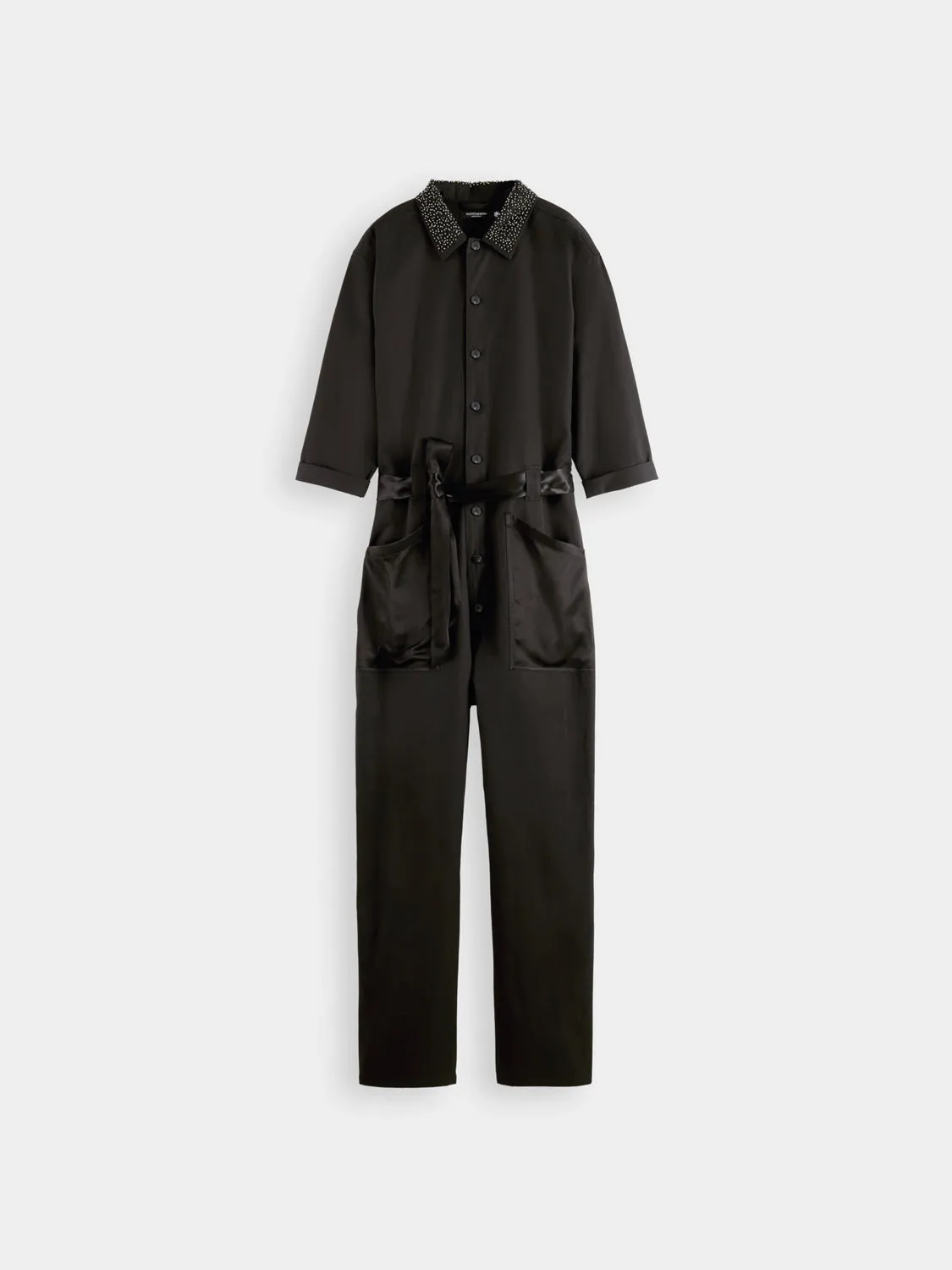 Beaded collar jumpsuit sold by Scotch & Soda product image thumbnail 2