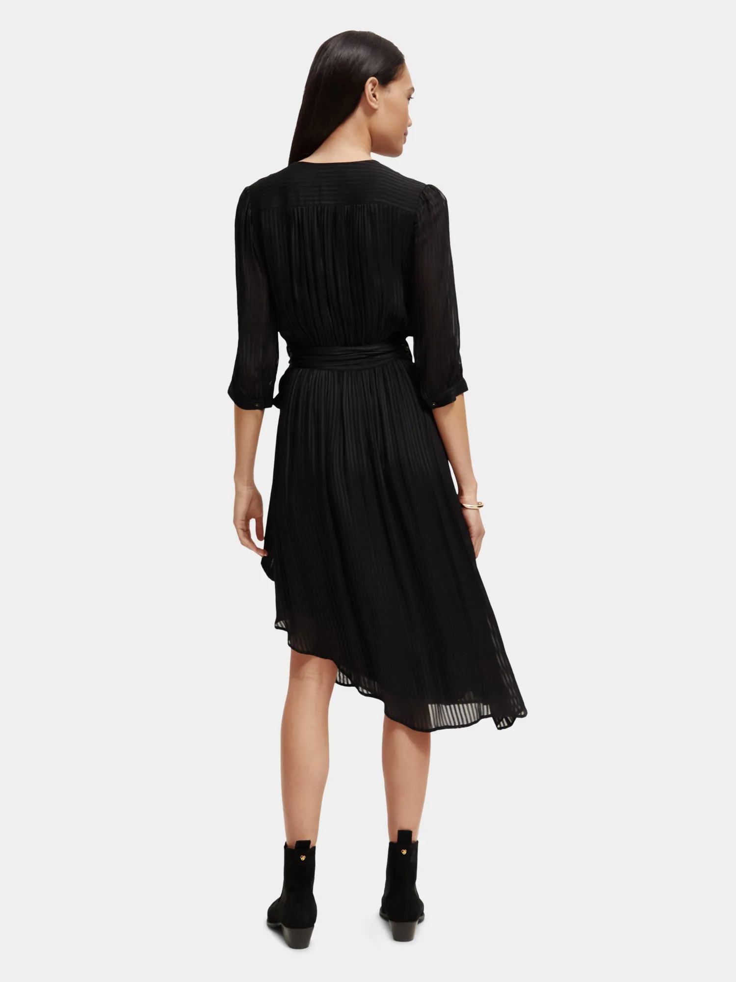 V-neck midi dress sold by Scotch & Soda product image thumbnail 3